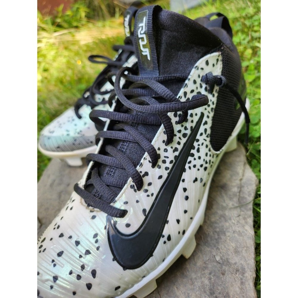 Nike Mike Trout Black & White Max Air Baseball Cleats… Gem