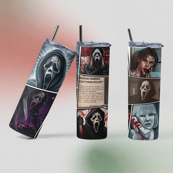 Hand Crafted Kitchen Ghostface Screamtumbler Poshmark