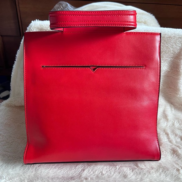 Philo Bags Philo Red Leather Satchel Purse Poshmark