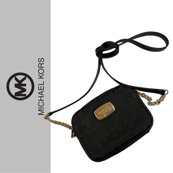Michael Kors Bags Michael Kors Signature Small Black Crossbody Bag Poshmark