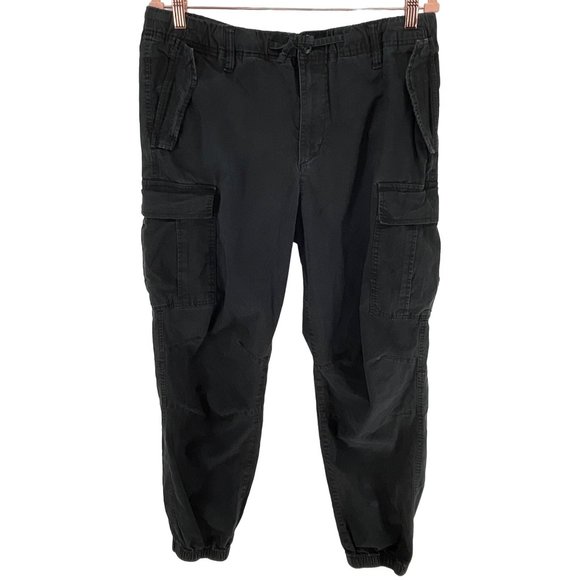 H&M Pants Hm Unisex Size Large Black Cargo Pants Poshmark