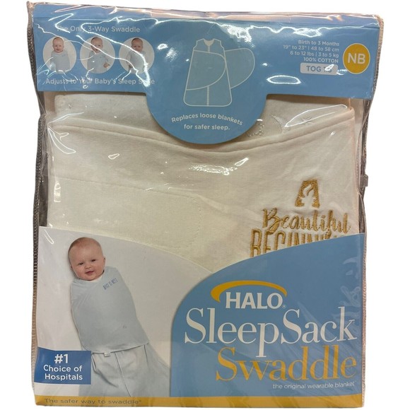 Halo Accessories Halo Sleep Sack 3 Way Swaddle Blanket Newborn