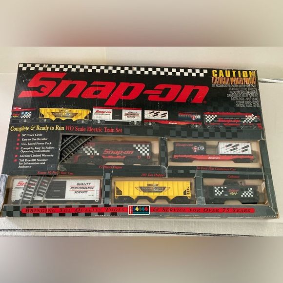 Snap On Other Snapontools Limited Edition Ho Scale Electric Train Set Track Power Pack 998
