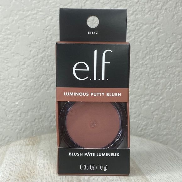 ELF Makeup 5 Elf Luminous Putty Blush In Shade Maui Bnib Full Sz