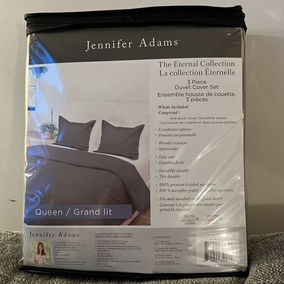 jennifer adams Bedding Jenniferadamseternal 3piece Duvet Cover Set