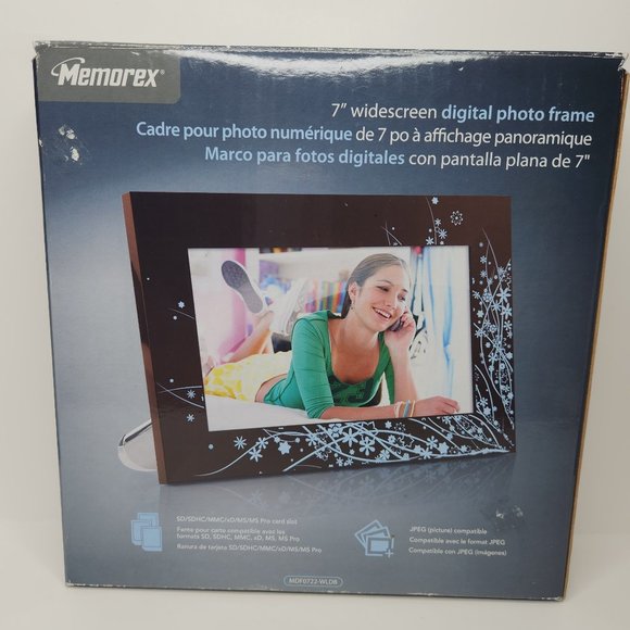 Memorex Cameras, Photo & Video Memorex 7 Inch Widescreen Digital