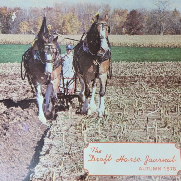 Other Vintage Autumn 1978 The Draft Horse Journal 98 Pages Breeds