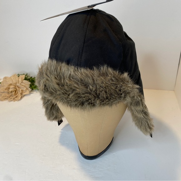 Eddie Bauer Accessories Eddie Bauer Superior Down Trapper Hat Black