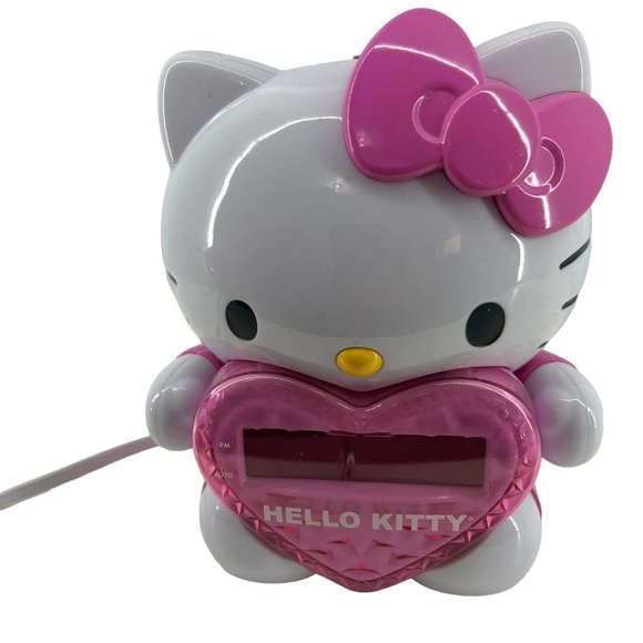 Hello Kitty Toys Hello Kitty Kt264 Am Fm Projection Alarm Clock