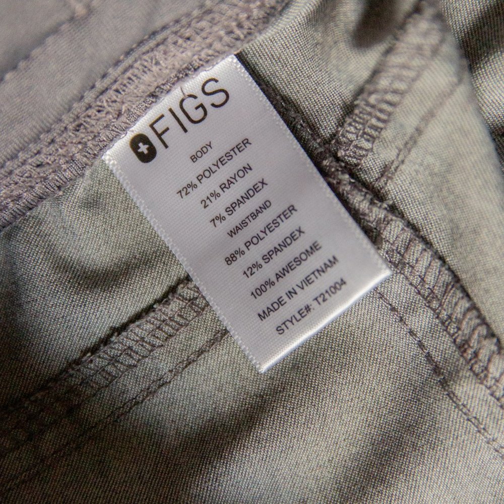 Figs Kade Graphite Gray Cargo Straight Leg Scrub Pant… Gem