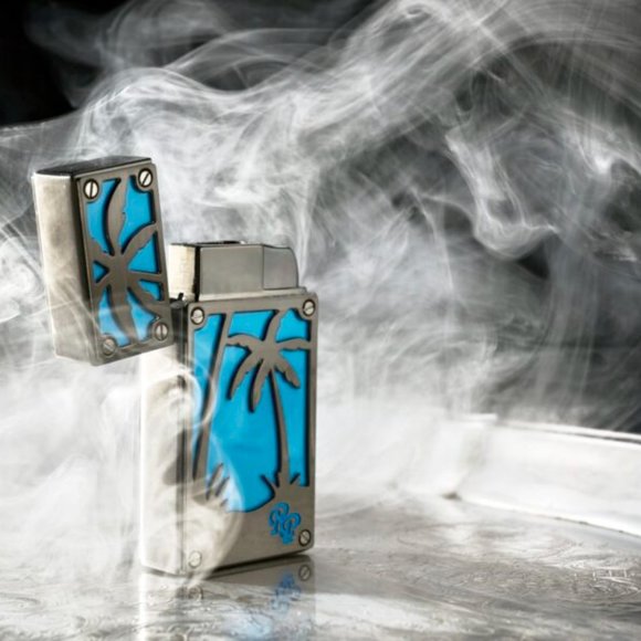 Rocky patel Accessories Stylish Rocky Patel Palm Tree Dual Torch