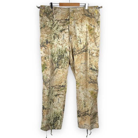 Cabela's Pants Cabelas Mens 4 X 32 Zonz Camo Hunting Cargo Pants