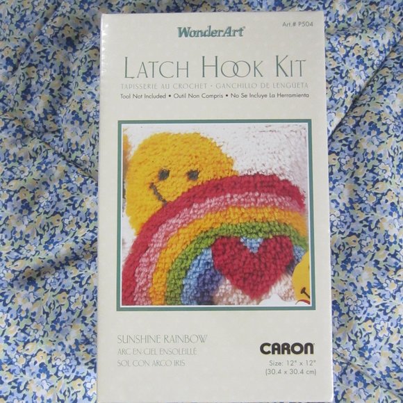 Caron Other Nip Sunshine Rainbow Caron Latch Hook Kit P54 Wonderart