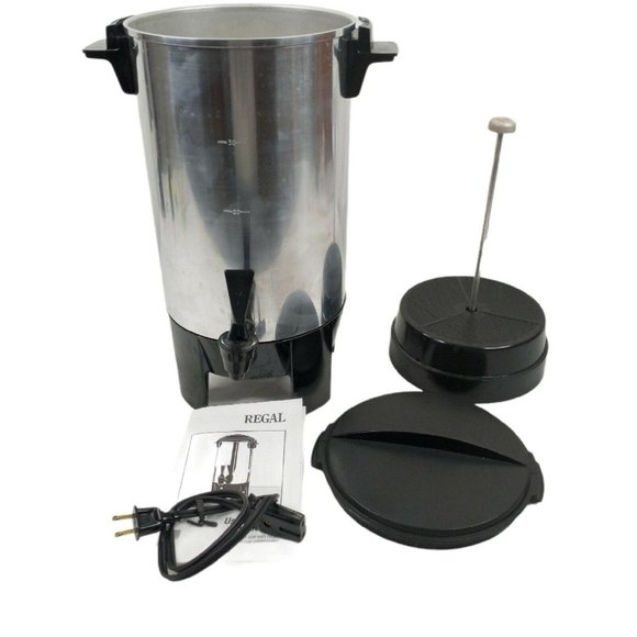 Regal Kitchen Vintage Regal Coffee Maker 3 Cup Urn Electric Automatic Percolator Poshmark