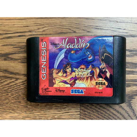 Endless Media Video Games & Consoles Disneys Aladdin Sega Genesis