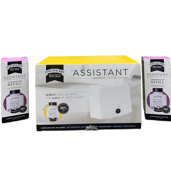 PooPourri Accents Poopourri The Assistant Automatic Toilet