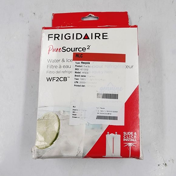 Frigidaire Kitchen Frigidaire Wf2cb Puresource2 Refrigerator Water