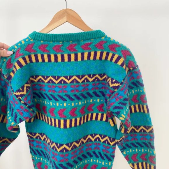 Vintage Sweaters Vintage Wool Sweater Poshmark