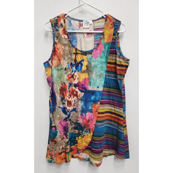 Parsley and Sage Tops Parsley Sage Womens Lagenlook Tunic Top Large