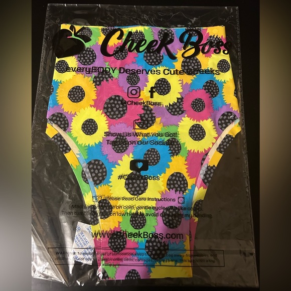 Cheek Boss Intimates & Sleepwear Nwt Cheek Boss Large No Show
