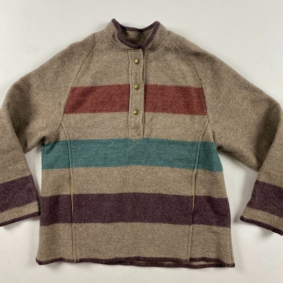Woolrich Jackets & Coats Vintage Woolrich Striped Wool Blanket