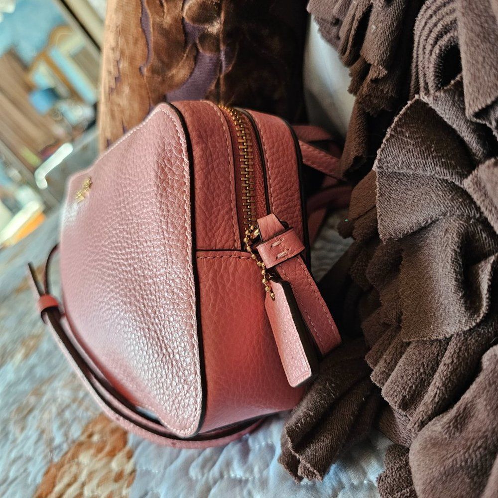 Coach Mini Camera Bag Crossbody Purse Gem