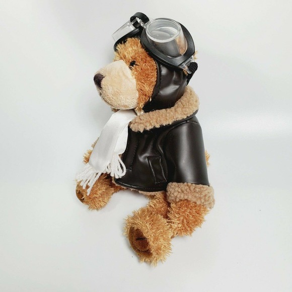 Brass Button Bears Toys Brass Button Bears Aviator Pilot Plush