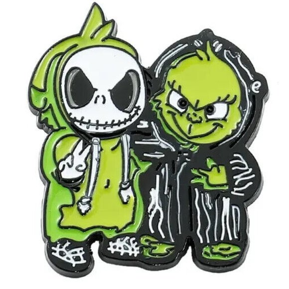 Jewelry 52 The Grinch Jack Skeleton As Toddlers Pin Christmas Pajama