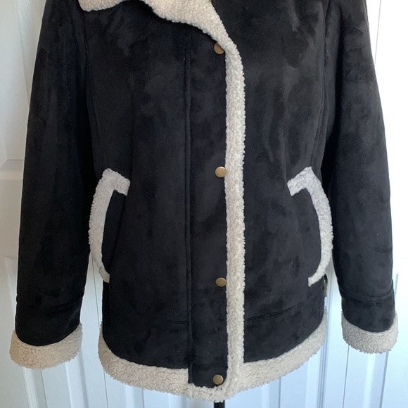 Koolaburra Jackets & Coats Koolaburra By Ugg Shearling Moto Jacket