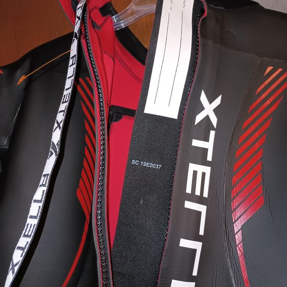 XTERRA Swim Xterra Vector Pro X2 Wetsuit Womens Long Blackred Large