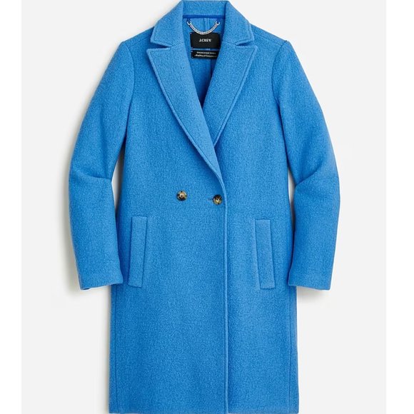 J. Crew Jackets & Coats New Daphne Topcoat In Italian Boiled Wool Poshmark