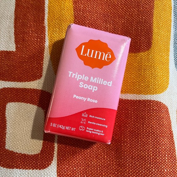 Lume Bath Lume Triple Milled Soap Bar Peony Rose Poshmark