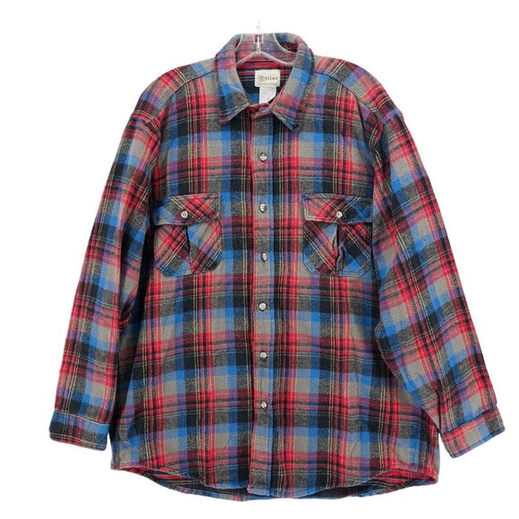 Melton Shirts Vintage Melton Wintermaster Plaid Flannel Shirt 0