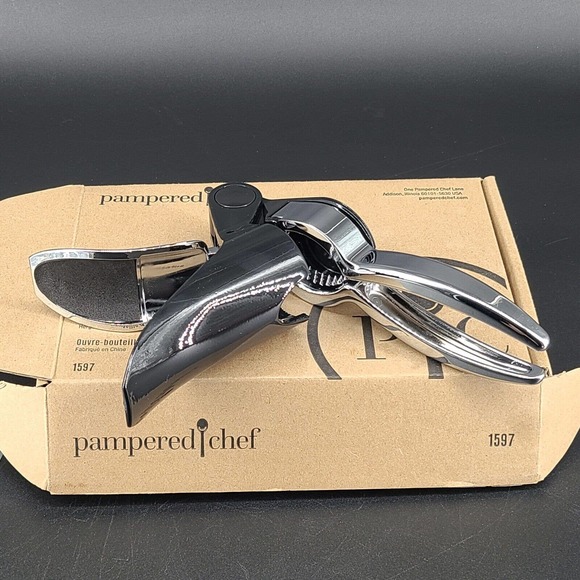Pampered Chef Dining Pampered Chef Champagne Opener 597 Open Box