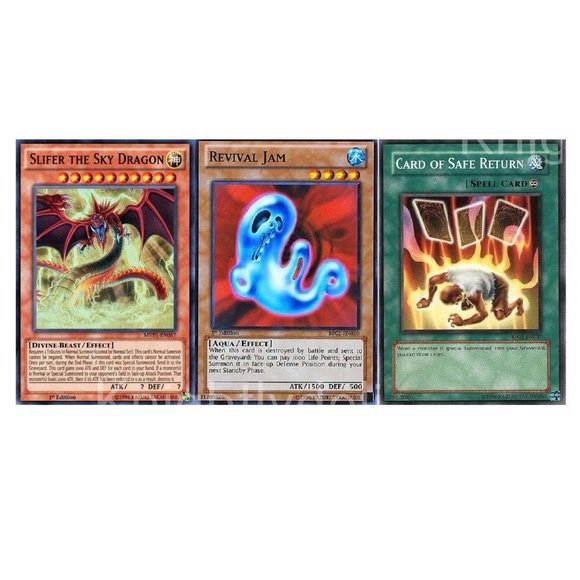 Other Yugioh Strings 223 Deck Slifer Revival Jam Card Of Safe 41