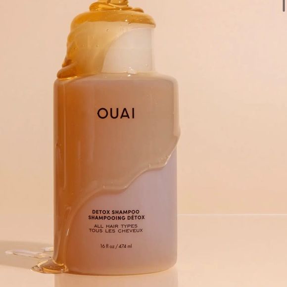 OUAI Hair Ouaidetox Shampoo 6 Oz Size For A Fresh Start And A Super