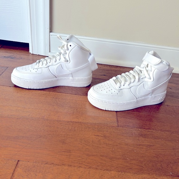 Nike Shoes Brand New Big Kids Air Force S All White 65y Poshmark