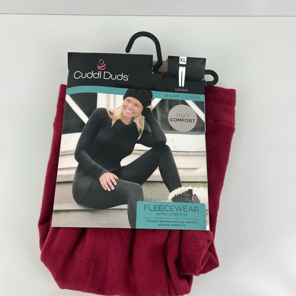Cuddl Duds Pants & Jumpsuits Cuddl Duds Womens Warm Layers Fleece
