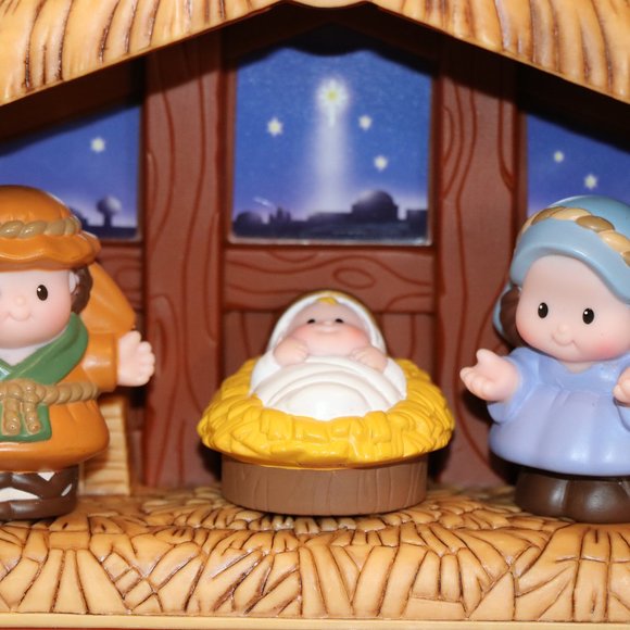 FisherPrice Toys 99 Complete Fisher Price Nativity Setlights And