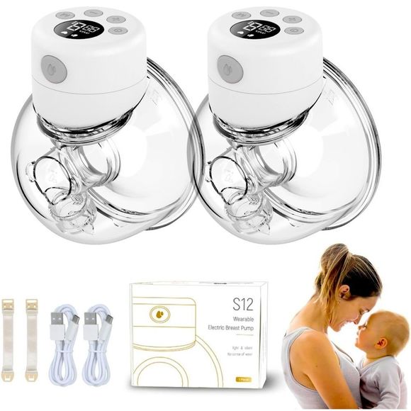 Alobely Wearables Electricportable Breast Milk Pumps For