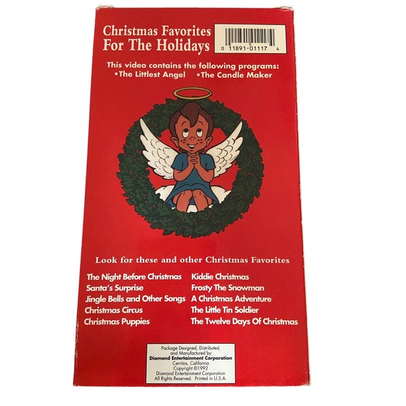 Unbrand Media 992 The Littlest Angel Vhs Video Tape Christmas