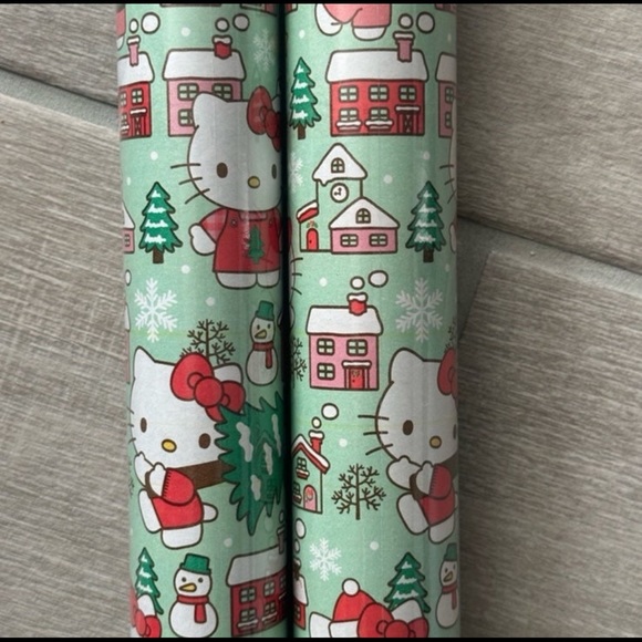 Hello Kitty Holiday Hello Kitty Christmas Wrapping Paper Poshmark