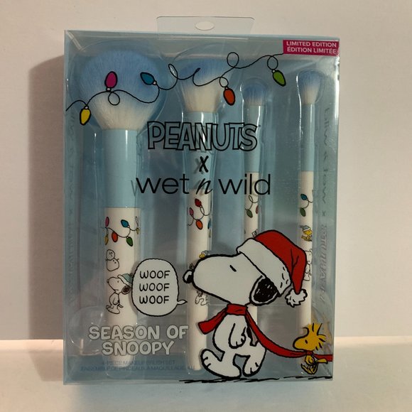 wet n wild Makeup Peanuts X Wet N Wild 4 Makeup Brush Set Season Of