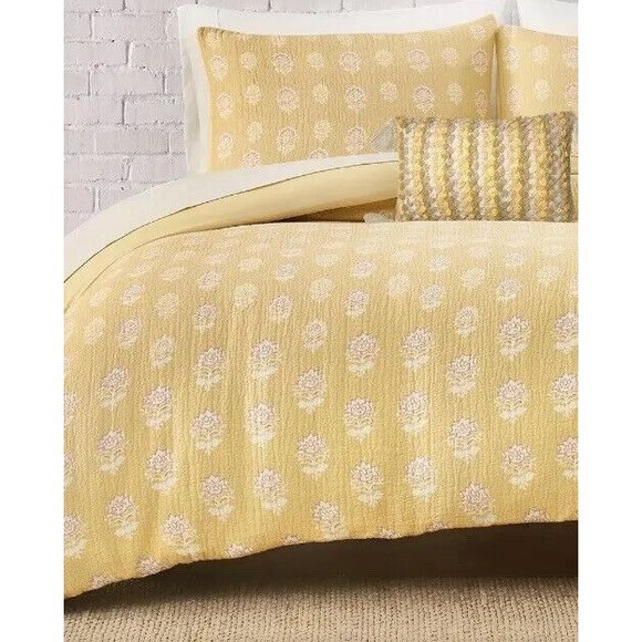 Frye Bedding Frye 30 Twintwin Xl 2pc Pastel Yellow Matelasse