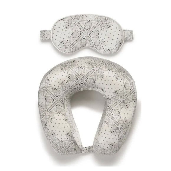 Calpak Accessories Calpak Silk Travel Neck Pillow Eye Mask Set Poshmark