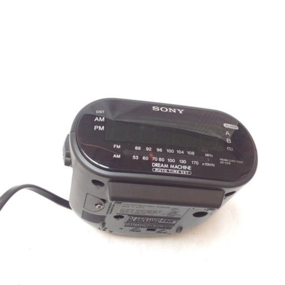 Sony Other Sony Icfc38 Clock Radio With Dual Alarm Black In Working