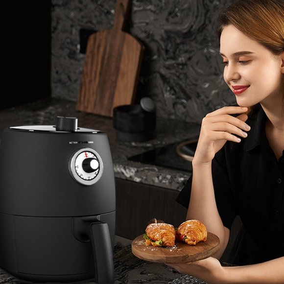 MOOSOO Other Moosoo Air Fryer 2qt Hot Air Fryer Cooker Includes Air