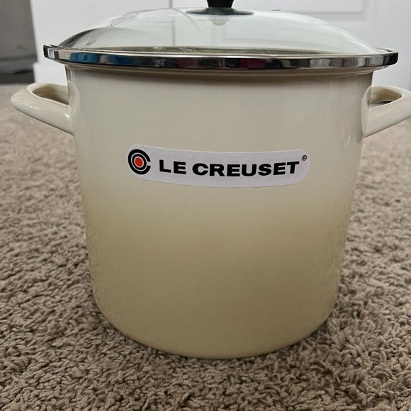 Le Creuset Dining Le Creuset Stock Pot With Clear Lid 8 Qt Perfect