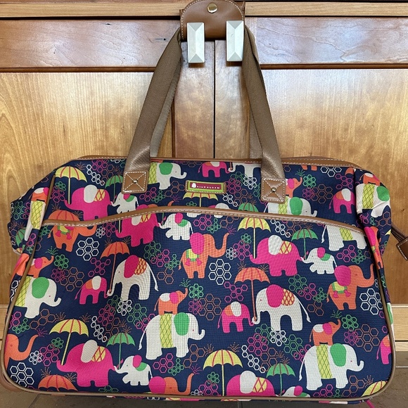 Lily Bloom Bags Lily Bloom Wheeled Duffel 22 Carry On Luggage