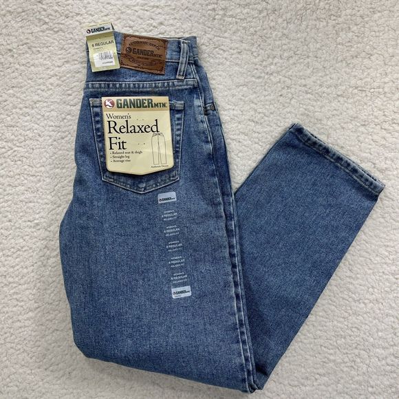Gander Mountain Jeans Gander Mountain Mtn Jeans Womens 6 Blue